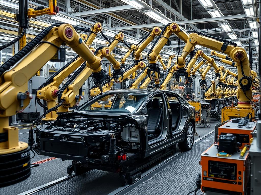 EV manufacturing line